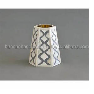 Portavelas y Quemador de Incienso Ecológico con Incrustaciones de Hueso y Madera para Decoración del Hogar, Venta al por Mayor desde India - Product Image 5