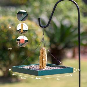 Vente en gros de mangeoire à oiseaux en métal écologique pour le jardin en plein air mangeoires à oiseaux en fer pour oiseaux sauvages directement de l'Inde - Product Image 4
