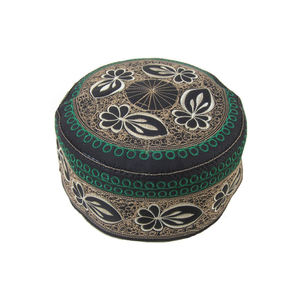Gorro de Oración Musulmán Elegante de Alta Calidad al por Mayor, Transpirable, Talla Personalizada, Gorro Kufi Bordado para Hombres Musulmanes, Regalo de Ramadán y Eid - Product Image 1
