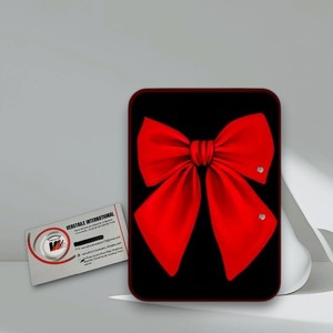 Custom Classic Acrylic Bow Lash Tile Magnetic Eyelash Extension Palette Private <b>Label</b> Lash Plate Square Flower Design Reusable - Product Image 4