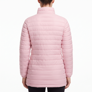 Manteau d'hiver matelassé chaud pour femme, vente en gros, veste respirante à manches longues, isolée, personnalisable, décontractée et tendance - Product Image 6