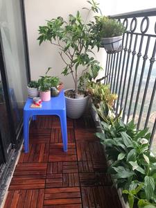 T6A1 tBD กระเบื้องไม้พรีเมี่ยมแบบ DIY ประสานประสานกับพื้นระเบียงตกแต่งภายนอกและภายใน - Product Image 6