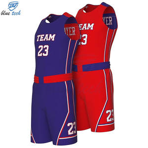 Uniformes de Baloncesto Personalizados de Alta Calidad, Transpirables, Tallas Grandes, sin Mangas, Venta al Por Mayor, Camisetas de Baloncesto OEM Personalizadas - Product Image 3