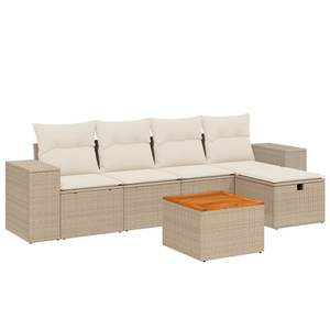 Conjunto de Sofás de Jardín Color Beige - Product Image 2