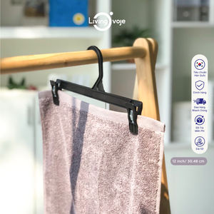 SB TECH Lot de 10 crochets en plastique de 20 cm pour vêtements (sans patins en caoutchouc) – Fixation robuste pour armoire, moulés par injection, fabrication OEM - Product Image 5