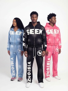 Conjunto Deportivo Unisex de Estilo Urbano con Capucha y Cremallera, Diseño de Letras Aplicadas, Corte Holgado, Sudadera y Pantalones de Algodón para Otoño - Product Image 5