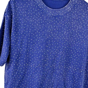 T-shirts pour hommes personnalisés de haute qualité avec impression de strass, tissu en toile respirant, option de logo personnalisé, toutes tailles, vente en gros - Product Image 2