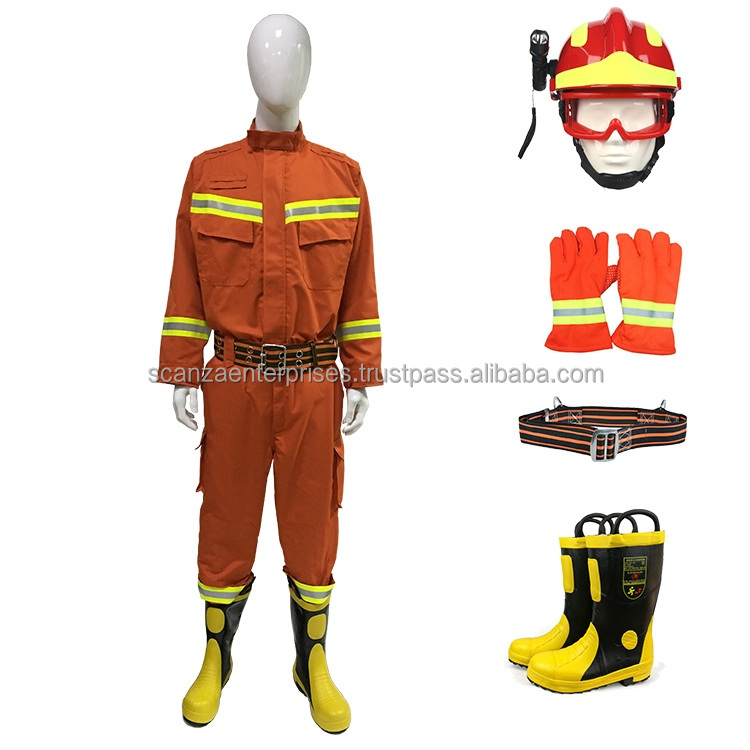 Хит продаж 2021, пожарный костюм высокого качества для высокотемпературной работы