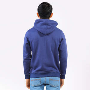 Sudadera con Capucha y Cremallera 100% Algodón con Logotipo Personalizado para Hombre, Sudadera Informal Unisex de Moda, Sudadera de Forro Polar para Invierno con Capucha y Cuello Térmico - Product Image 6