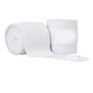 Bandage / Enveloppe pour pattes de cheval, couleur blanche, personnalisable, disponible dans toutes sortes et tous les designs, fournitures d'équitation - Product Image 3