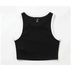 Women's Summer Crop <b>Tops</b> T-Shirt 100% Cotton Canvas Fabric Crew Neck Casual Quick Dry Breathable Eco-Friendly Short Sleeve - Product Image 2