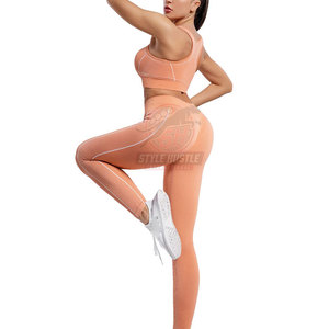 Conjunto de Yoga para Mujer de la Mejor Calidad y Más Vendido, Precio al por Mayor, Transpirable, para Adultos - Product Image 3