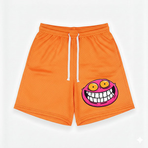 Pantalones Cortos de Béisbol Personalizados para Hombre, con Logotipo Frontal, Cintura Alta, Doble Capa, Secado Rápido, Transpirables, Ecológicos, de Poliéster/Algodón - Product Image 3