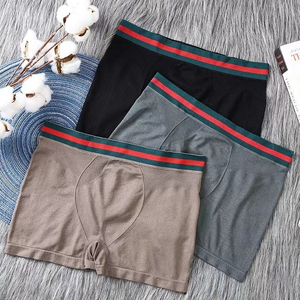 Calzoncillos Bóxer Elásticos de Algodón Suave para Hombre, Ropa Interior Ligera y Flexible para Uso Diario, Antibacterianos, de Secado Rápido y Transpirables - Product Image 5