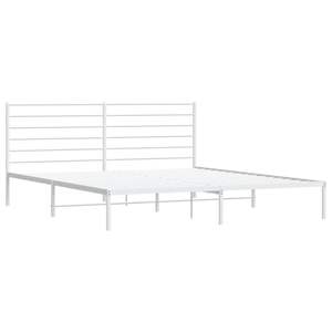 Base de Cama Doble de Acero Blanco, Rectangular, Metálica - Product Image 5