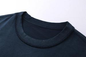 Camiseta sin mangas retro para hombre con logo personalizado, de alta calidad, holgada, oversize, con bajo sin rematar y sin mangas - Product Image 3