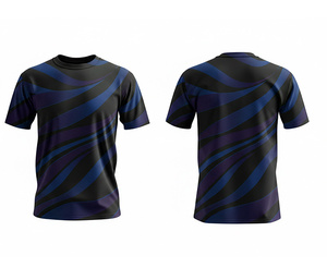 High Performance Sublimation T-Shirts Sweat Wicking Material | <b>Men</b> Women Youth Sizes | Lightweight Quick Dry Training Sportswear - Product Image 4