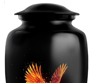 Urnas de Cremación de Metal al por Mayor para Cenizas Humanas Adultas, Diseño Moderno, Artículos Funerarios, Ataúd, Recuerdo Conmemorativo - Product Image 3