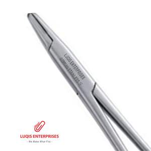 Portaagujas Derf con mordazas dentadas de carburo de tungsteno, instrumento quirúrgico de acero inoxidable, reutilizable y autoclavable, herramienta de 12 cm - Product Image 2