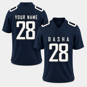 Maillot de football américain sur mesure grande taille en maille respirante, vente en gros, vêtements de sport pour équipes, OEM ODM, faible MOQ - Product Image 4