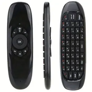 2.4G Wireless AirフライマウスC120ミニUSB Remote Control C120 Wireless KeyboardためAndroid tvボックスとMini PC