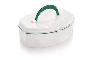 Plastic Medical Kit With Lid Irregular Shape Multifunction Storage <b>Box</b> For First Aid Supplies White And Red Colors - Product Image 3