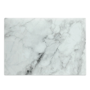 Tabla de cortar de mármol blanco natural con mango de madera, ecológica, apta para lavavajillas, utensilios de cocina - Product Image 6