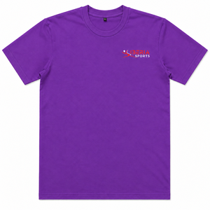 IBERIA Wholesale Premium <b>Purple</b> Crew Neck <b>T</b> <b>Shirt</b> | Short Sleeve Casual <b>T</b> <b>Shirt</b> | Custom Logo OEM Wholesale Apparel - Product Image 4