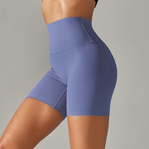 Shorts d'entraînement d'été pour femmes, très demandés, extensibles, style cycliste, pour la course, personnalisables avec logo, pour la gym et les activités sportives - Product Image 5