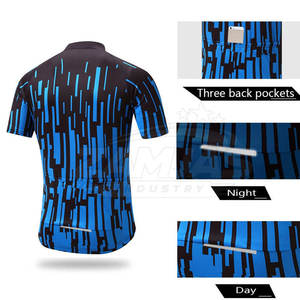 Tenue de cyclisme à prix d'usine, vêtements d'entraînement, faible MOQ, vêtements de sport d'extérieur, uniforme de cyclisme, différents styles, manches courtes - Product Image 4