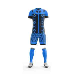 Tenues de football numériques antibactériennes de haute qualité, écologiques, par sublimation, pour équipes sportives, équipement athlétique, uniforme de football - Product Image 5