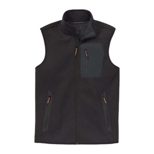 Chalecos de lana sin mangas Polar, chalecos para gimnasio, ropa activa transpirable, venta al por mayor, chalecos personalizados con cremallera frontal - Product Image 1