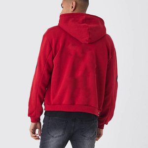 Wholesale 100% Cotton Fleece Hoodies For Man New Design Embroidered Logo Embossed Printing 3d 6xl Odm/oem Service Price - Product Image 3