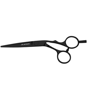 Kit de salon de beauté noir et kit de coupe de cheveux personnel, ciseaux de coiffure professionnels pour salon avec rasoirs - Product Image 5