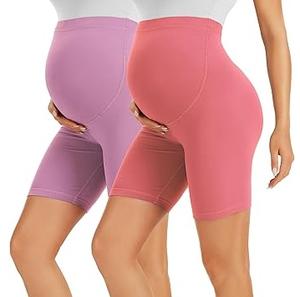 Nouveau design 2026 – Short de yoga et d'entraînement sans couture pour femme, coupe sexy, pour la maternité et la grossesse, idéal pour le cyclisme et le vélo, coupe ajustée - Product Image 1
