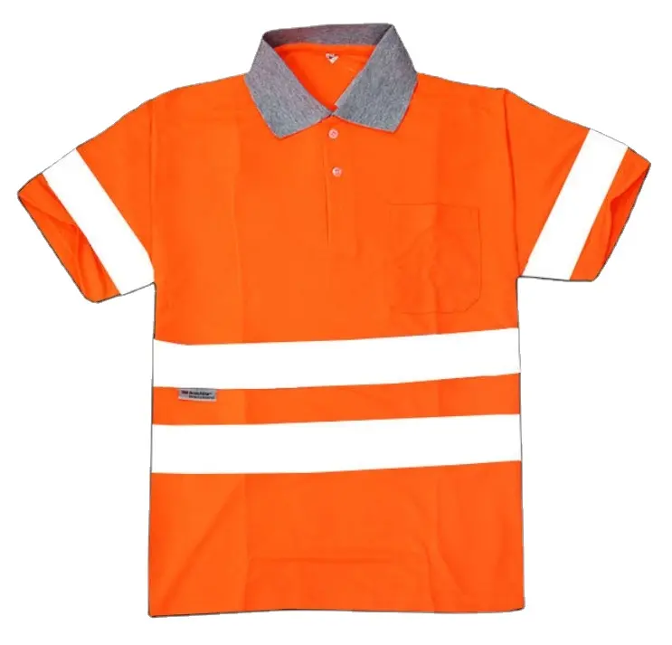 3M Scotchlite Reflecterende Materiaal Nachtzicht Assurance Veiligheid Polo Shirt Veiligheid Geel Vest