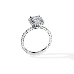 แหวนเพชรทองคำขาวเพาะเลี้ยงในห้องปฏิบัติการ ขายดีที่สุด เหมาะสำหรับงานปาร์ตี้และงานหมั้น ราคาส่งออก - Product Image 2