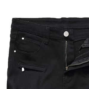 Pantalones Cortos de Mezclilla para Hombre 2026 Transpirables de Cintura Media Rectos Casuales Elegantes de Bajo Precio en Stock de Fábrica Spandex/Poliéster - Product Image 6