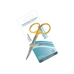 Tijeras para Cutículas con Punta Dorada Niquelada de 3.5 Pulgadas, Acero Inoxidable de Alta Calidad, Logotipo Personalizado, Arte de Uñas de Alta Calidad - Product Image 6