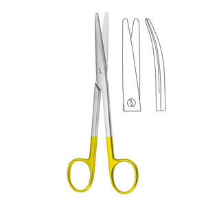 Ciseaux chirurgicaux professionnels en acier inoxydable de 6 pouces, type droit, pour hôpitaux et cliniques - Product Image 3