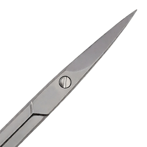 Ciseaux à cuticules en acier inoxydable, outil professionnel pour les services de manucure et pédicure en salon de beauté - Product Image 6