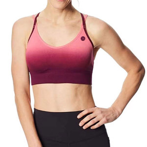 Soutien-gorge de sport pour femme à maintien élevé, rembourré, bretelles réglables, respirant, pour la gym, le yoga, la course et le fitness - Product Image 1