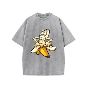 Camiseta de Hombre con Lavado Ácido, Ligera, Ecológica y Fácil de Usar, Nueva Colección, Mejor Oferta, Diseño Exclusivo - Product Image 1