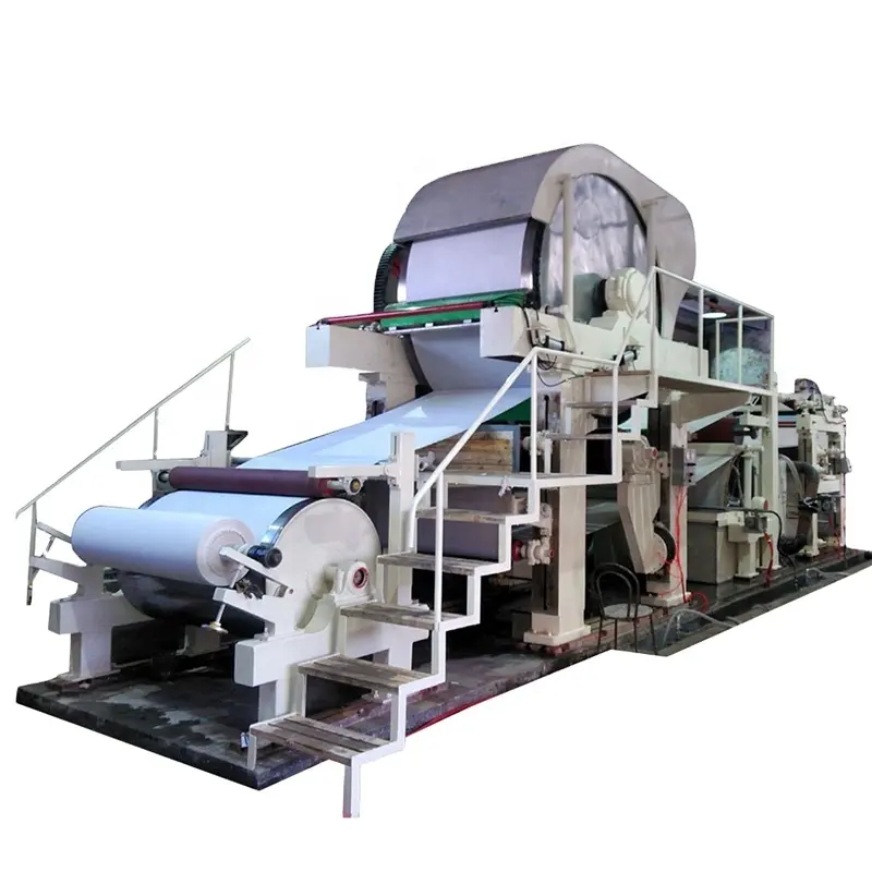 Papierproductmachines Model 1575 Toiletpapiermachine Die In Papierfabrieken Wordt Gebruikt