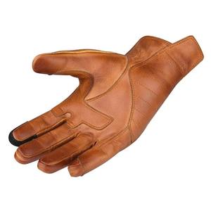 Guantes de Motociclismo Transpirables de Cuero, Guantes de Ciclismo para Carreras de Motos con Pantalla Táctil, Guantes Personalizados para Hombre, Soporte OEM - Product Image 6