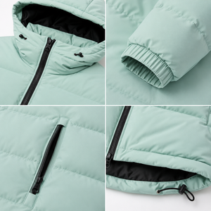 Veste d'hiver matelassée conçue pour une chaleur respirante et un superposition confortable, au style pratique pour la vie quotidienne active et urbaine. - Product Image 5