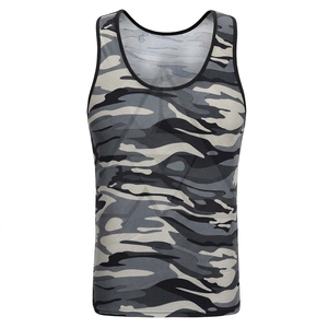 Solid Casual Washed 100% Cotton Mens Gym Bodybuilding Fitness Tank Top Quick Dry <b>Vest</b> Sport <b>Stringer</b> Sleeveless T-Shirt - Product Image 3