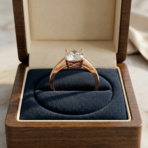 Trending 925 Sterling <b>Silver</b> Original VVS Moissanite <b>Solitaire</b> <b>Ring</b> Prong Setting Rhodium Plated Engagement Wedding Unisex Party - Product Image 2