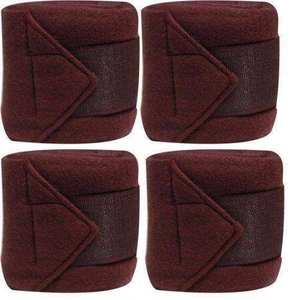 Vendas de fieltro no tejido coloridas para patas de caballo, vendas equinas de terciopelo para entrenamiento, viajes y uso en establos, protección colorida para patas de caballo - Product Image 5