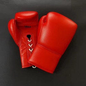 Premium Cowhide Leather Sparring Training <b>Gloves</b> All <b>Weight</b> Custom Embroidered Logo Wholesale - Product Image 2